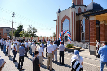 Новая мечеть в Осыпном Бугре